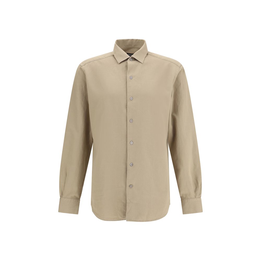 ZEGNA Cotton and linen Shirt -   -  ZEGNA.