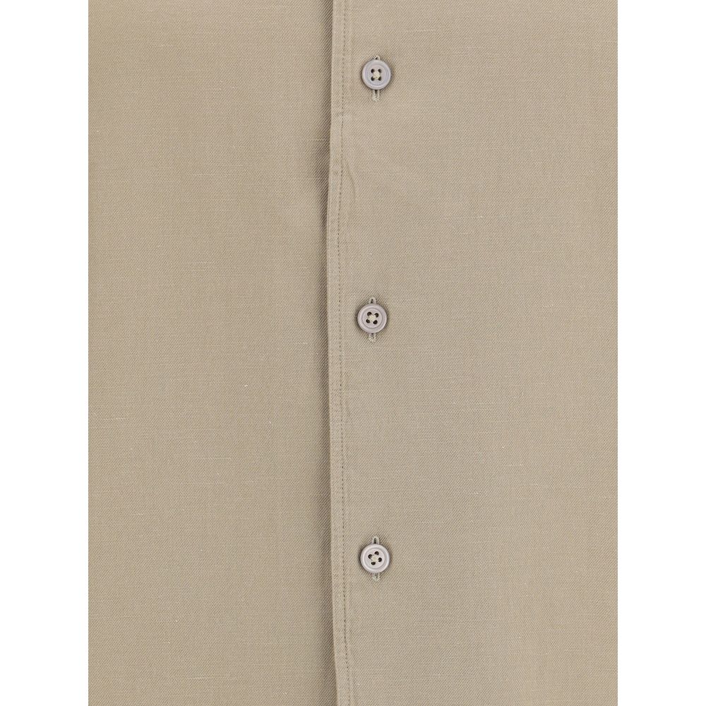 ZEGNA Cotton and linen Shirt -   -  ZEGNA.