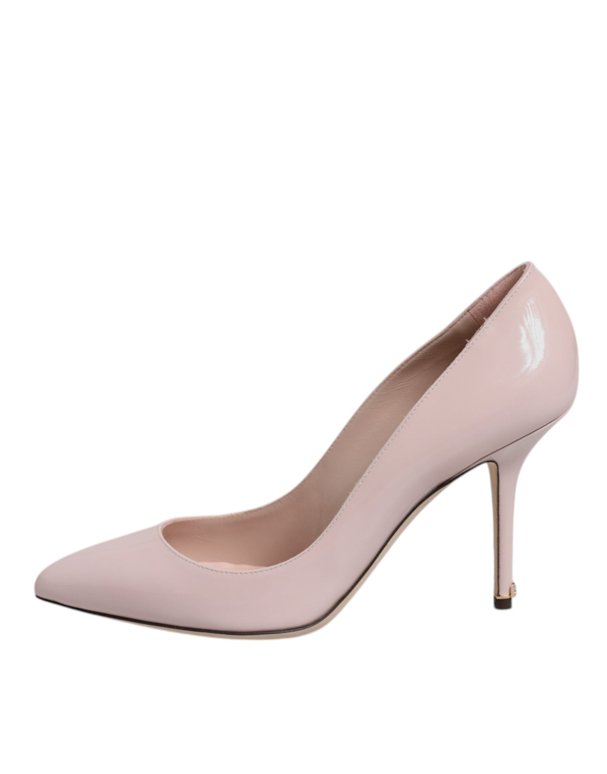 Dolce & Gabbana Pink Patent Leather Stiletto Heel Pumps Shoes -   -  Dolce & Gabbana.
