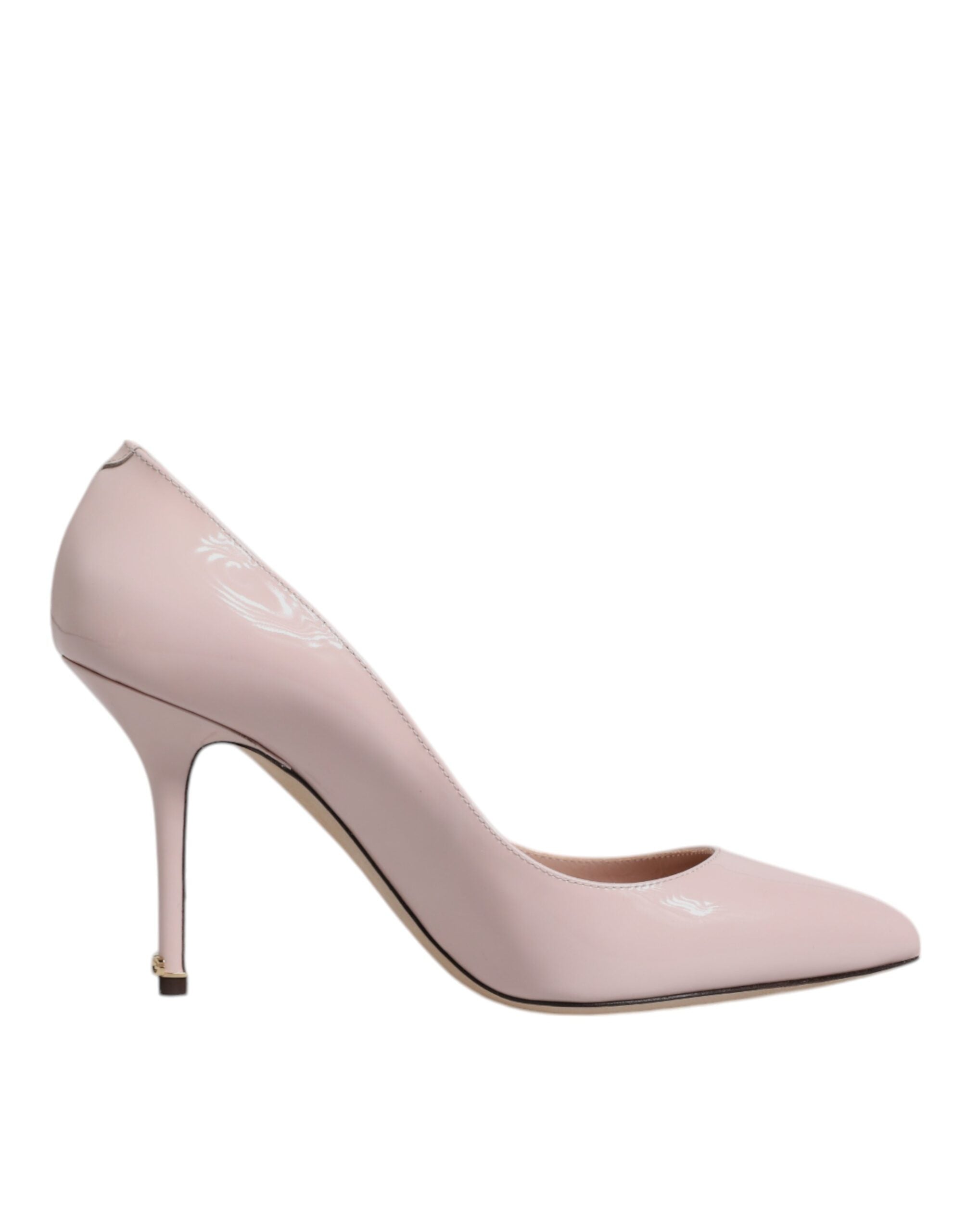 Dolce & Gabbana Pink Patent Leather Stiletto Heel Pumps Shoes -   -  Dolce & Gabbana.