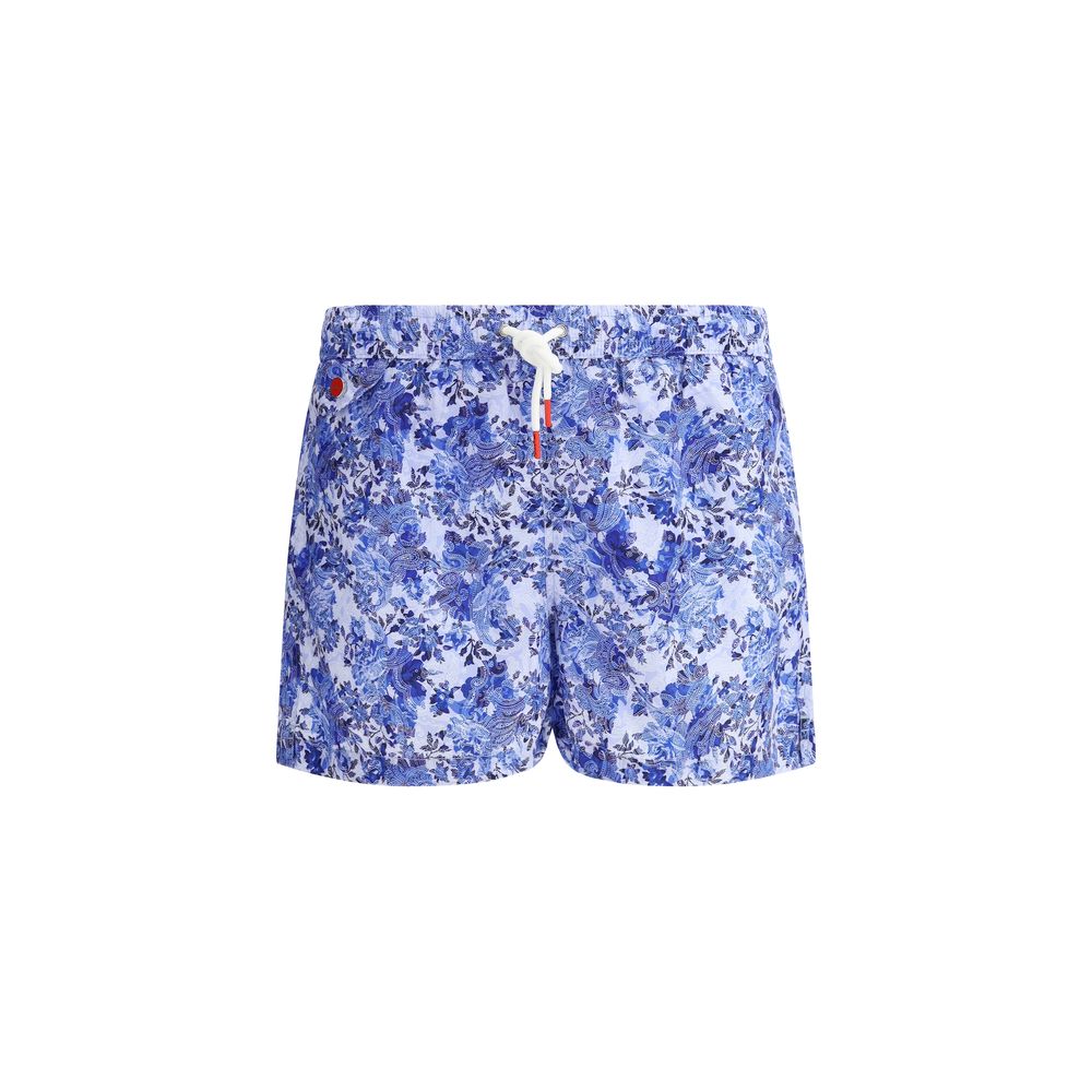 Kiton Paisley print Swimshorts -   -  Kiton.