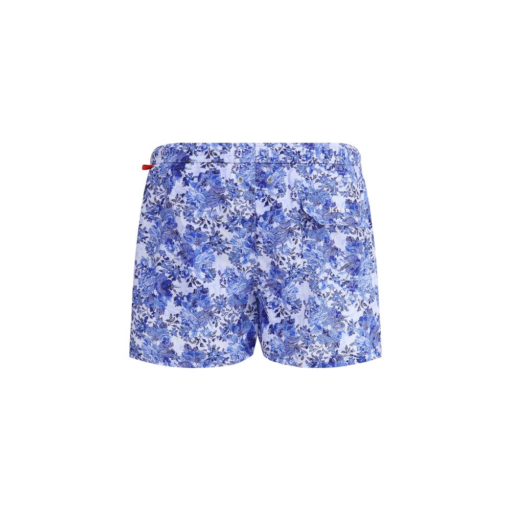 Kiton Paisley print Swimshorts -   -  Kiton.