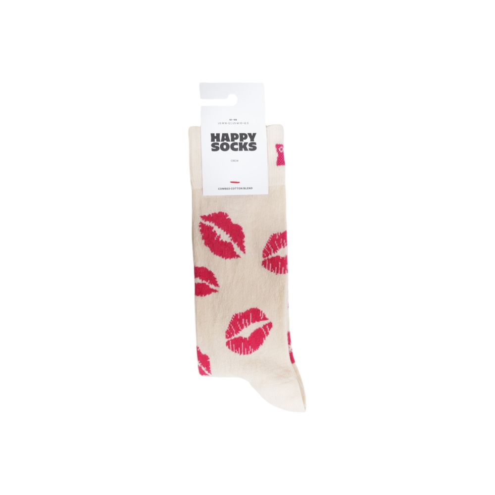 Happy Socks Beige Cotton Sock -   -  Happy Socks.
