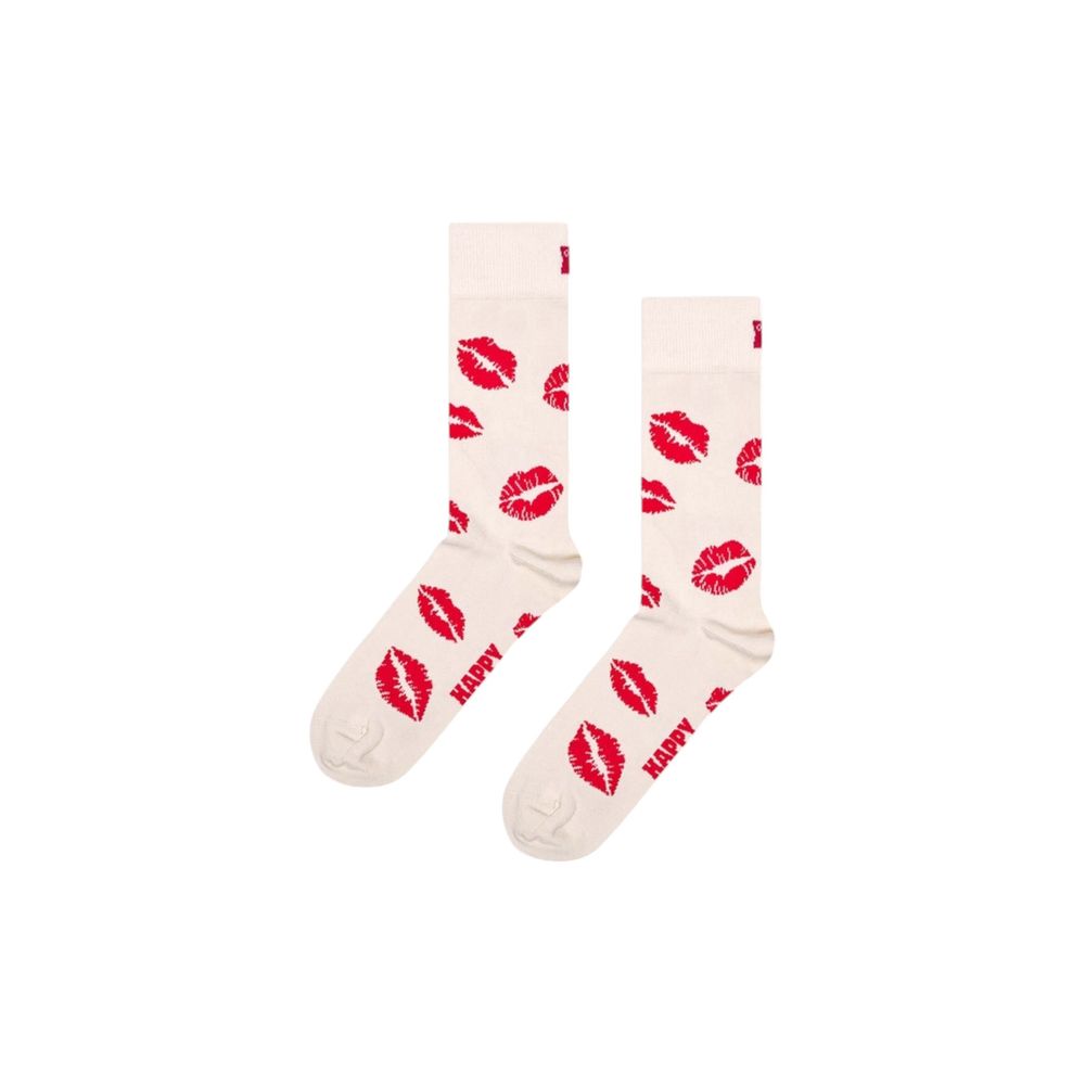 Happy Socks Beige Cotton Sock -   -  Happy Socks.
