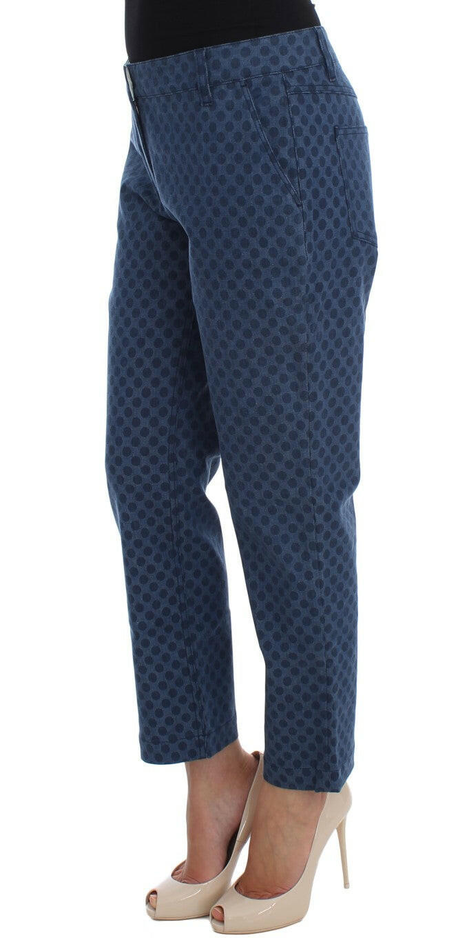 Dolce & Gabbana Polka Dotted Stretch Capri Jeans -   -  Dolce & Gabbana.