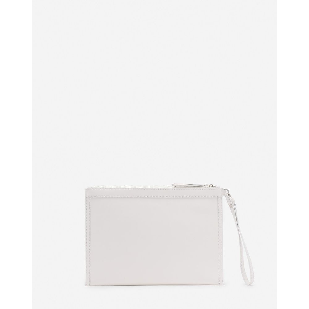 Lanvin White Leather Men Pouch Wallet -  Wallets for Men -  Lanvin.