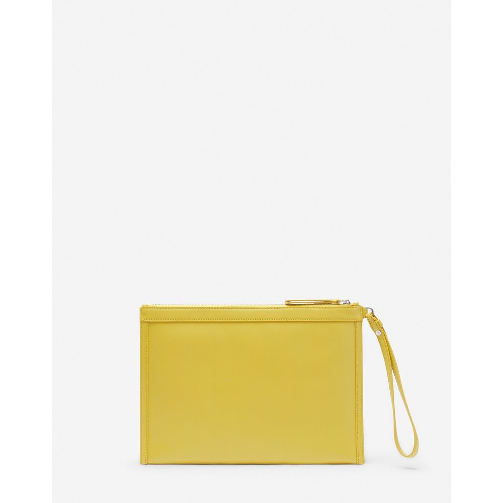 Lanvin "Yellow Leather Men Wallet" -  Wallets for Men -  Lanvin.