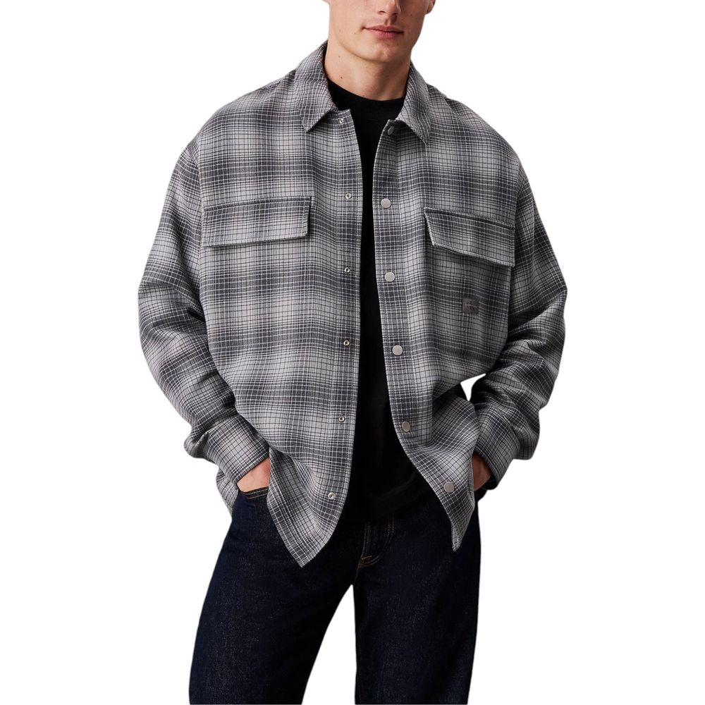 Calvin Klein Jeans White Cotton Shirt -   -  Calvin Klein Jeans.
