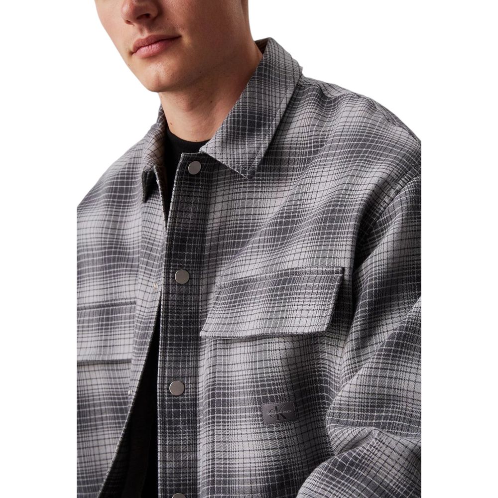 Calvin Klein Jeans White Cotton Shirt -   -  Calvin Klein Jeans.