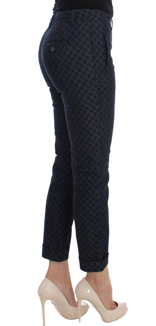 Dolce & Gabbana Polka Dotted Slim Capris Jeans -   -  Dolce & Gabbana.