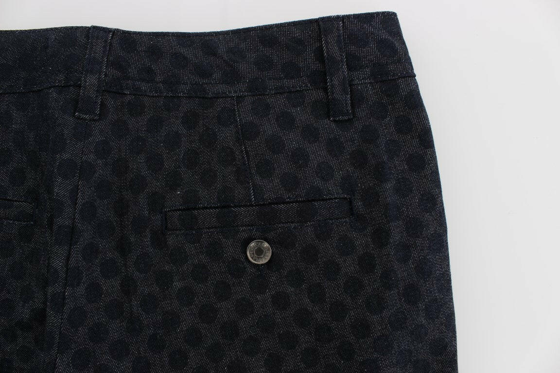 Dolce & Gabbana Polka Dotted Slim Capris Jeans -   -  Dolce & Gabbana.