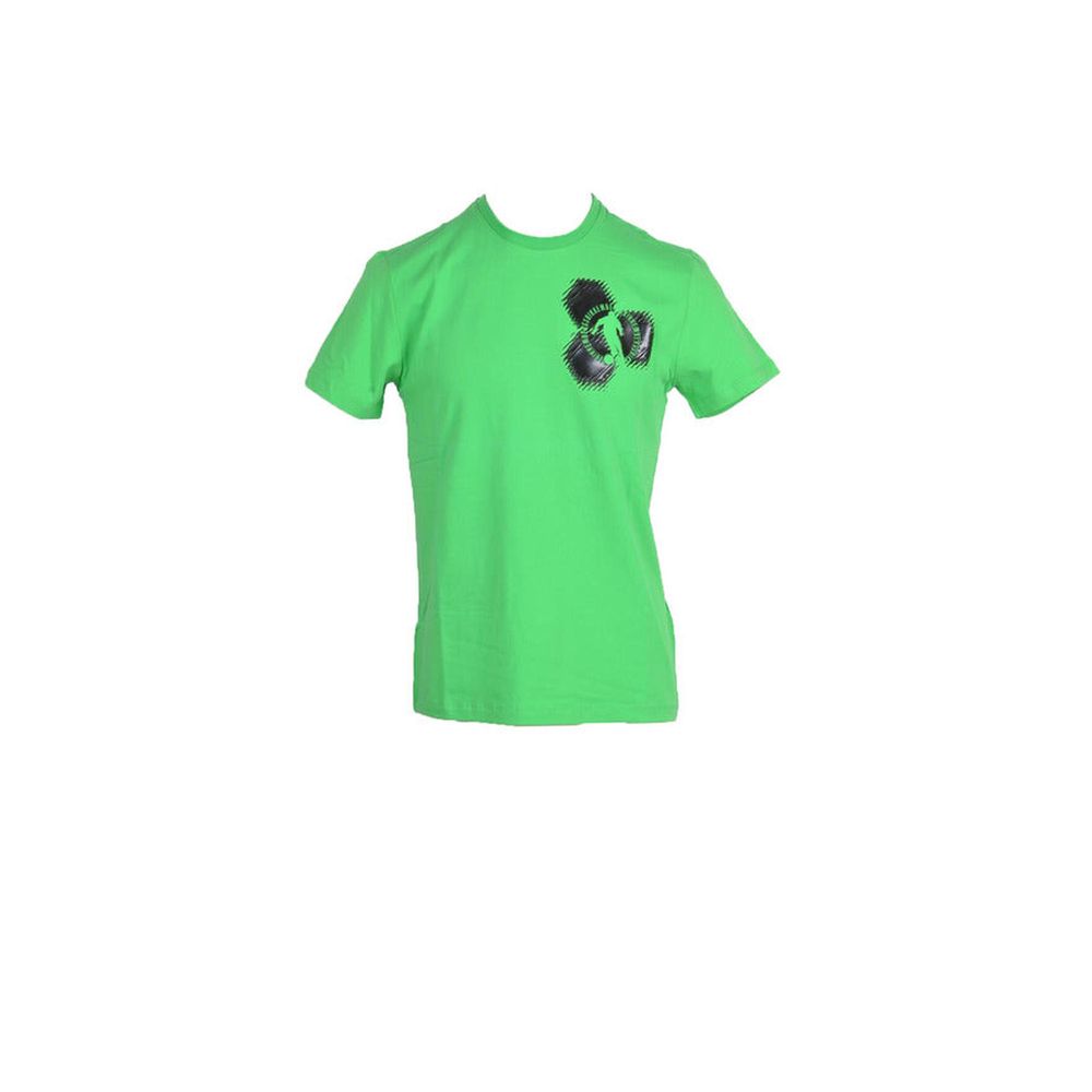 Bikkembergs Green Cotton T-Shirt -   -  Bikkembergs.