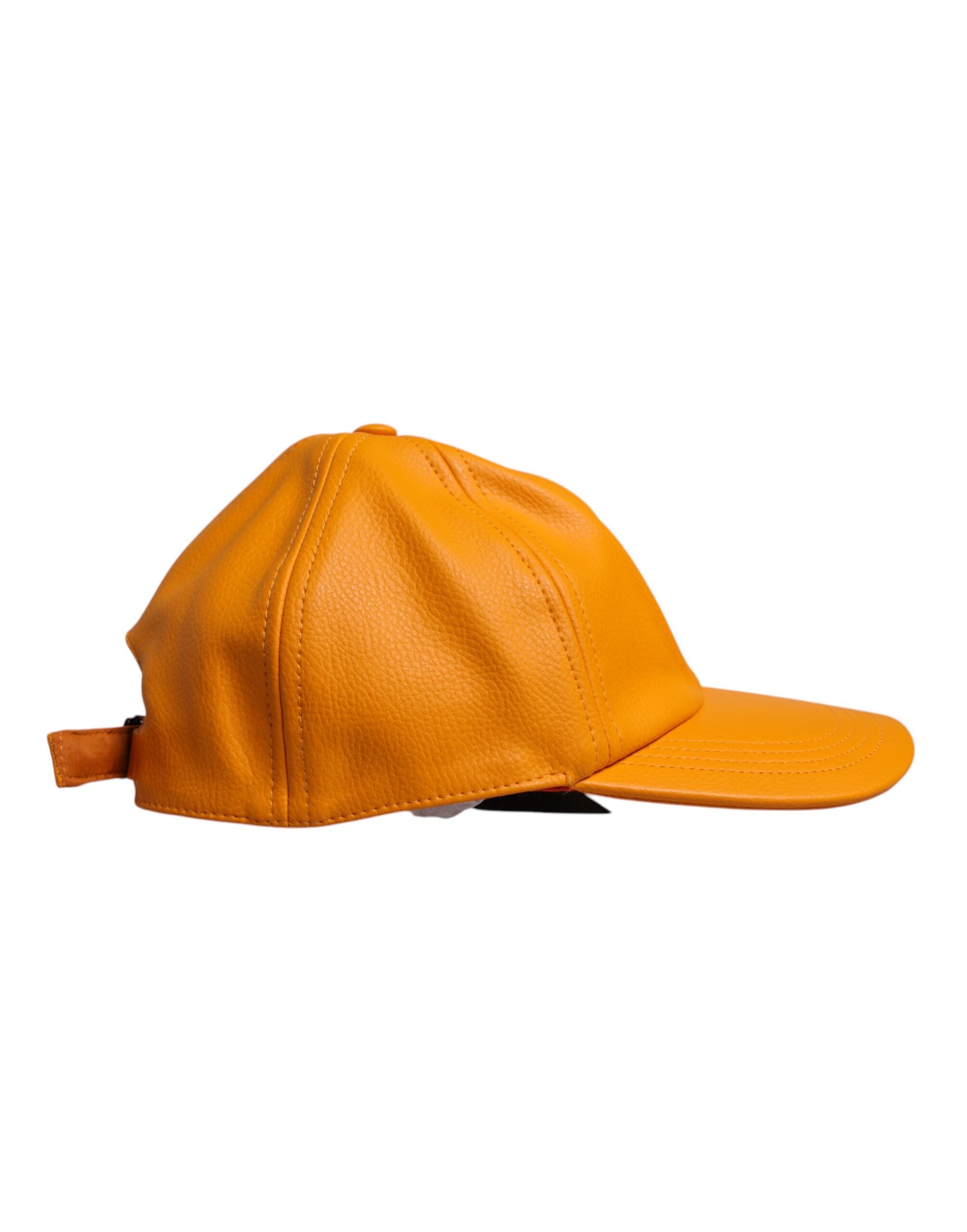 Dolce & Gabbana Orange Cotton 6 Panels Baseball Cap -   -  Dolce & Gabbana.