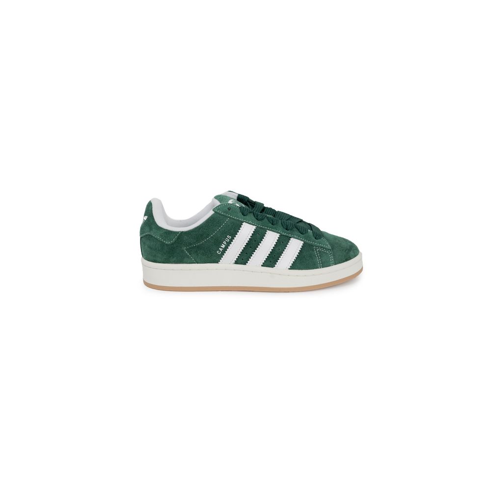 Adidas Green Suede Leather Sneaker -   -  Adidas.