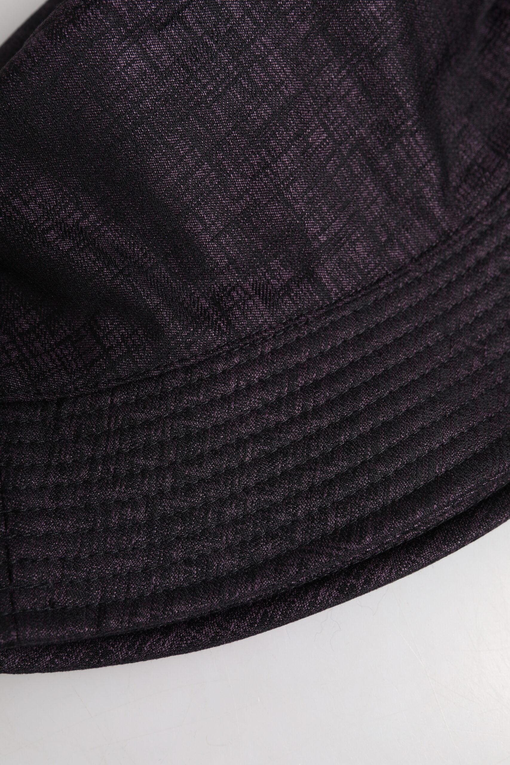 Dolce & Gabbana Black Wide Brim Nylon Bucket Hat -   -  Dolce & Gabbana.