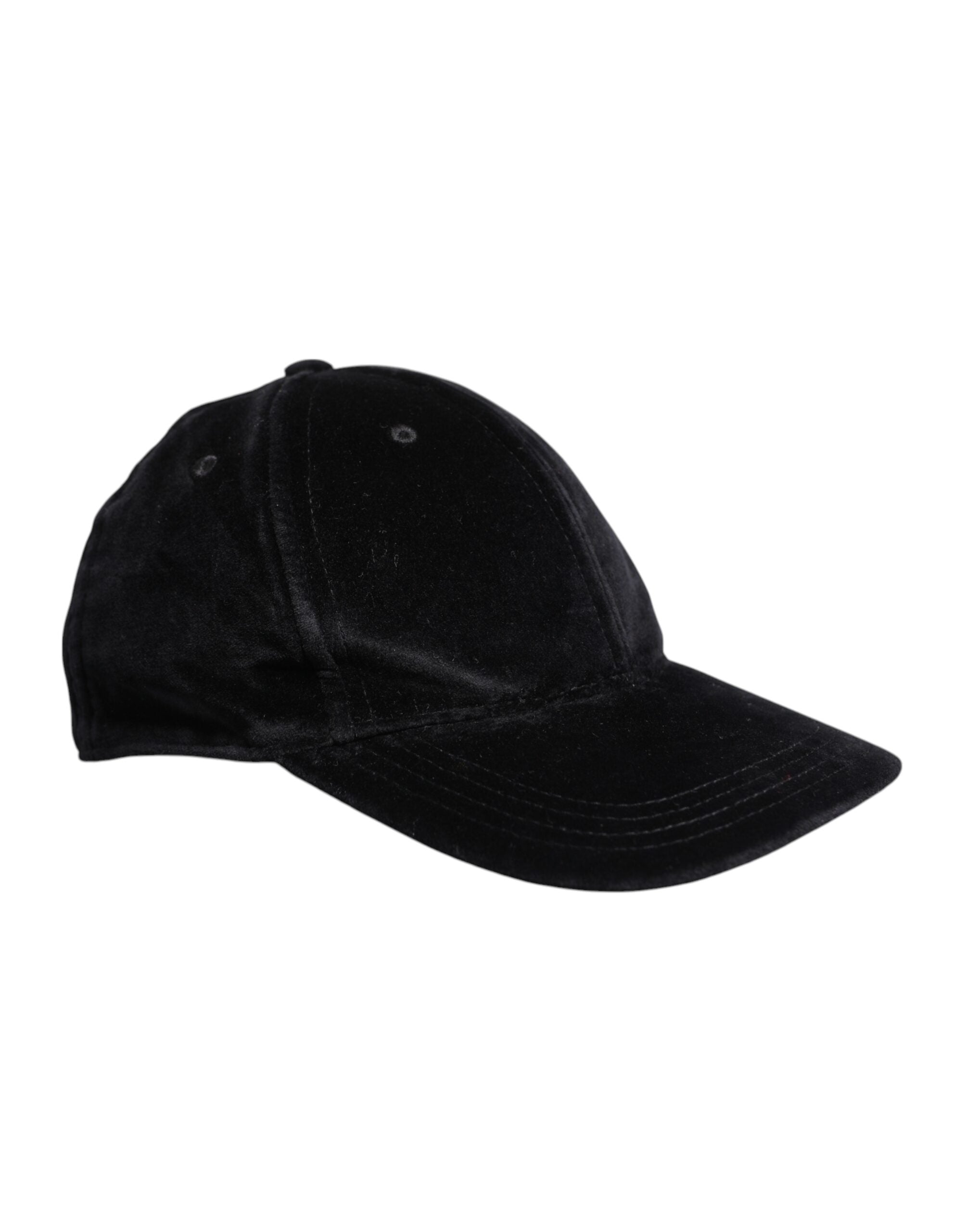 Dolce & Gabbana Black Cotton 6 Panels Baseball Cap -   -  Dolce & Gabbana.