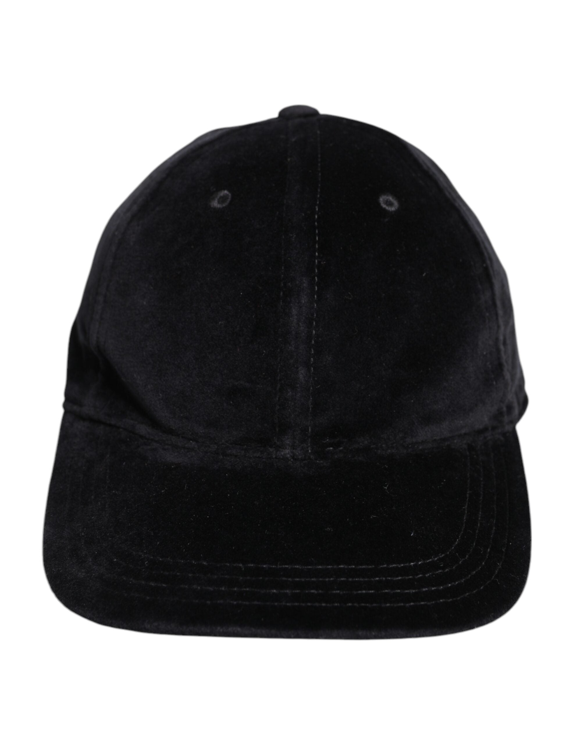 Dolce & Gabbana Black Cotton 6 Panels Baseball Cap -   -  Dolce & Gabbana.