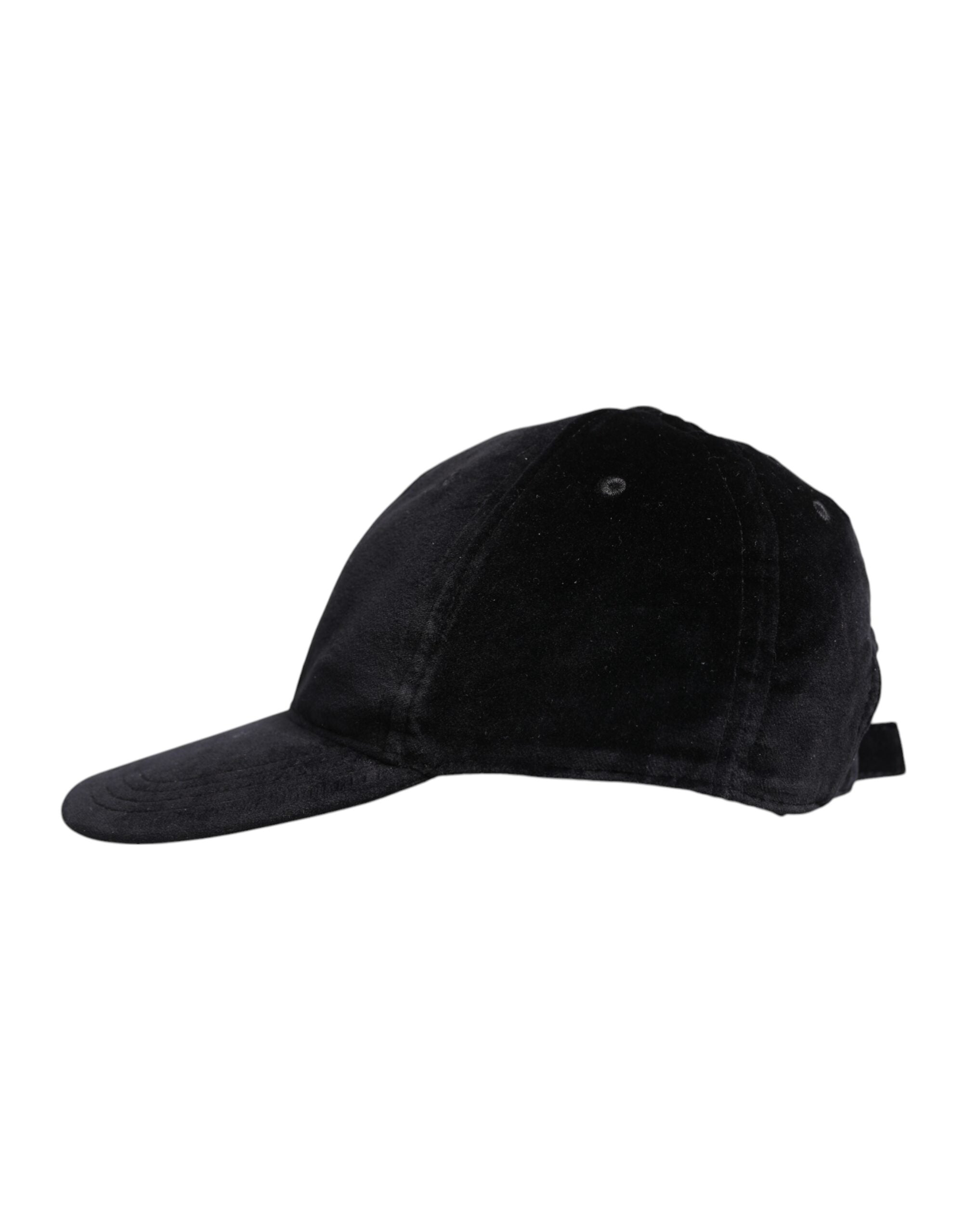 Dolce & Gabbana Black Cotton 6 Panels Baseball Cap -   -  Dolce & Gabbana.