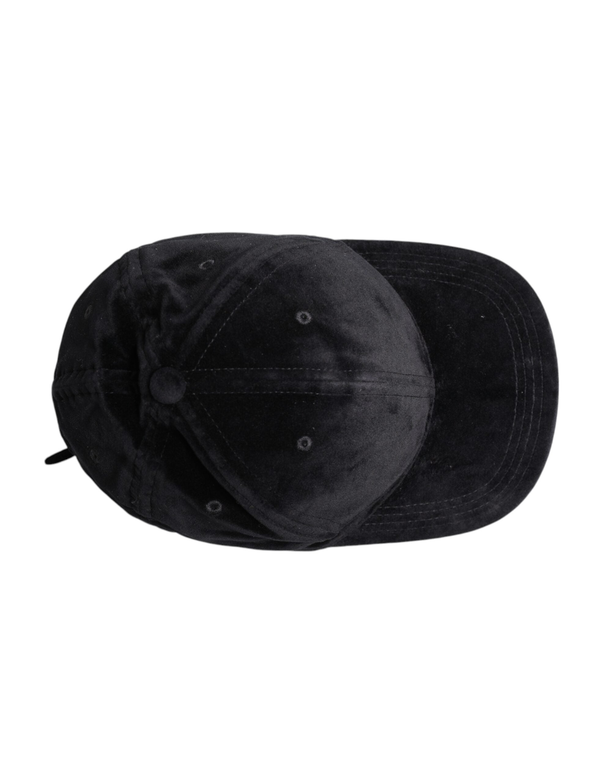 Dolce & Gabbana Black Cotton 6 Panels Baseball Cap -   -  Dolce & Gabbana.