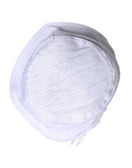 Dolce & Gabbana White Polyester Wide Brim Bucket Hat -   -  Dolce & Gabbana.