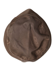 Dolce & Gabbana Brown Logo Monogram Cotton Bucket Cap -   -  Dolce & Gabbana.