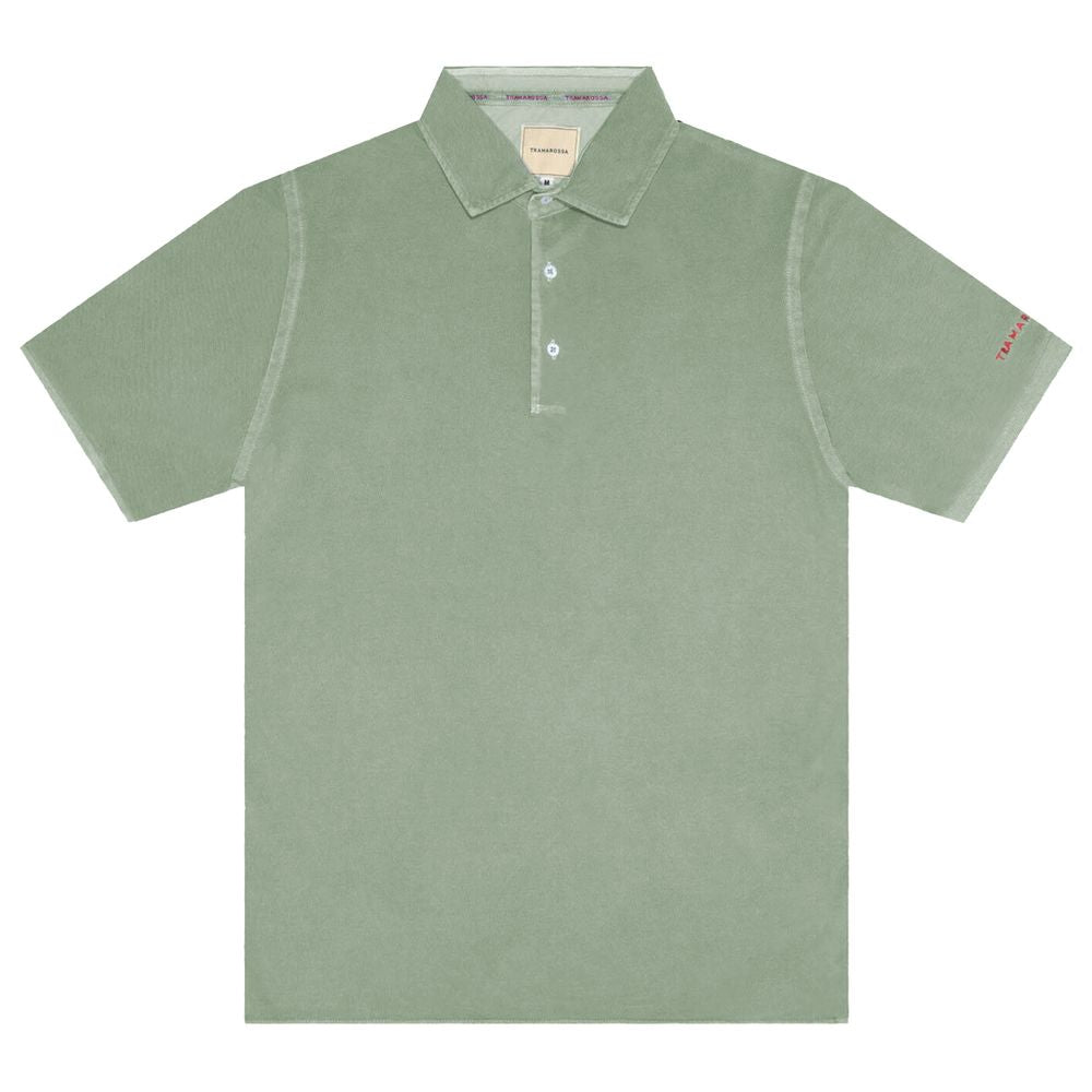 Tramarossa Green Cotton Polo Shirt -   -  Tramarossa.