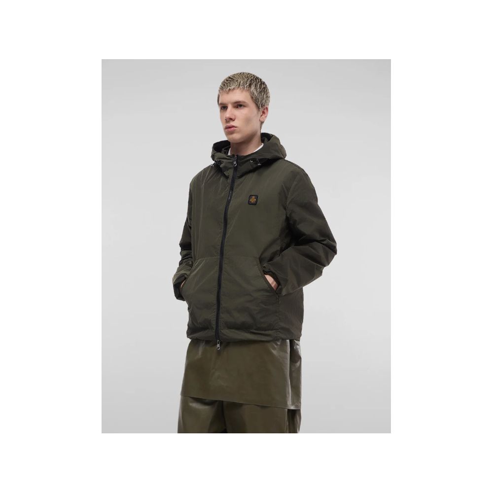 Refrigiwear Green Polyamide Men's Jacket -   -  Refrigiwear.