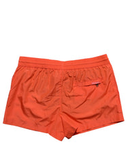Dolce & Gabbana Orange Polyester Beachwear Shorts 2Pc Swimwear -   -  Dolce & Gabbana.