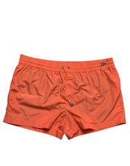 Dolce & Gabbana Orange Polyester Beachwear Shorts 2Pc Swimwear -   -  Dolce & Gabbana.