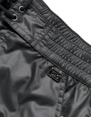 Dolce & Gabbana Gray Polyester Beachwear Swim Shorts Swimwear -   -  Dolce & Gabbana.