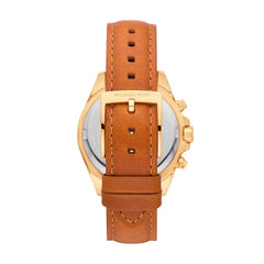 Michael Kors Brown Leather Watch -   -  Michael Kors.