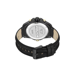 Police Black Artificial Leather Watch -   -  Police.