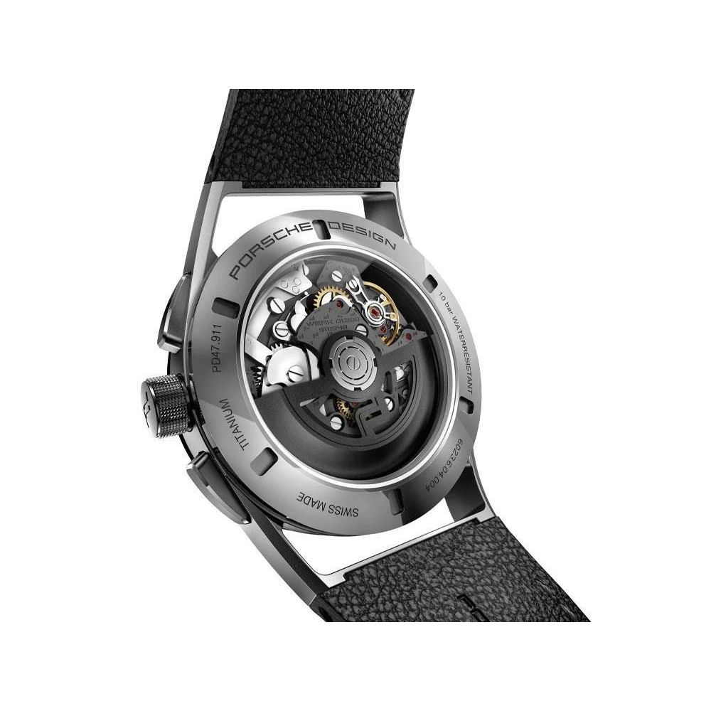 Porsche Design Brown Leather Watch -   -  Porsche Design.