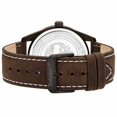 Timberland Brown Leather Watch -   -  Timberland.