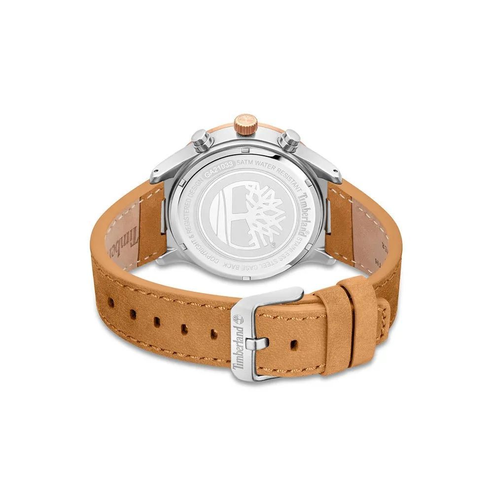 Timberland Brown Leather Watch -   -  Timberland.