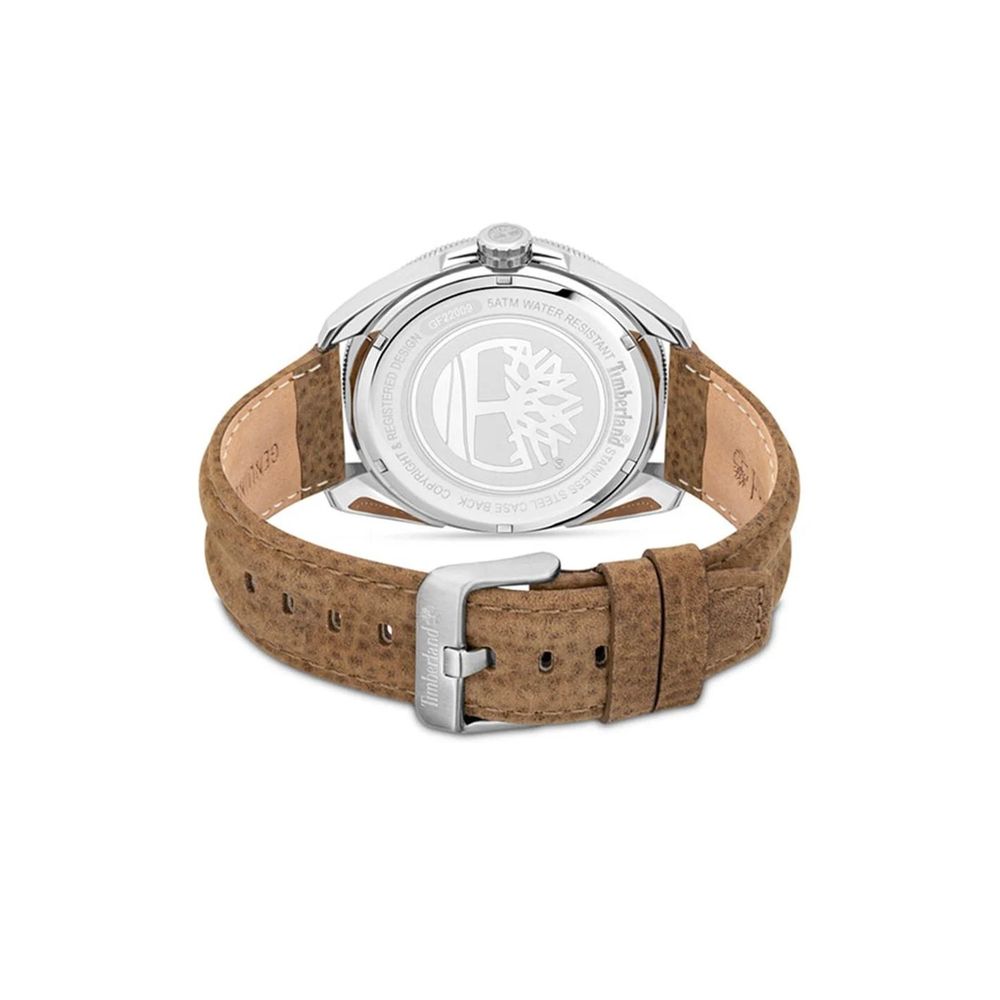 Timberland Brown Leather Watch -   -  Timberland.