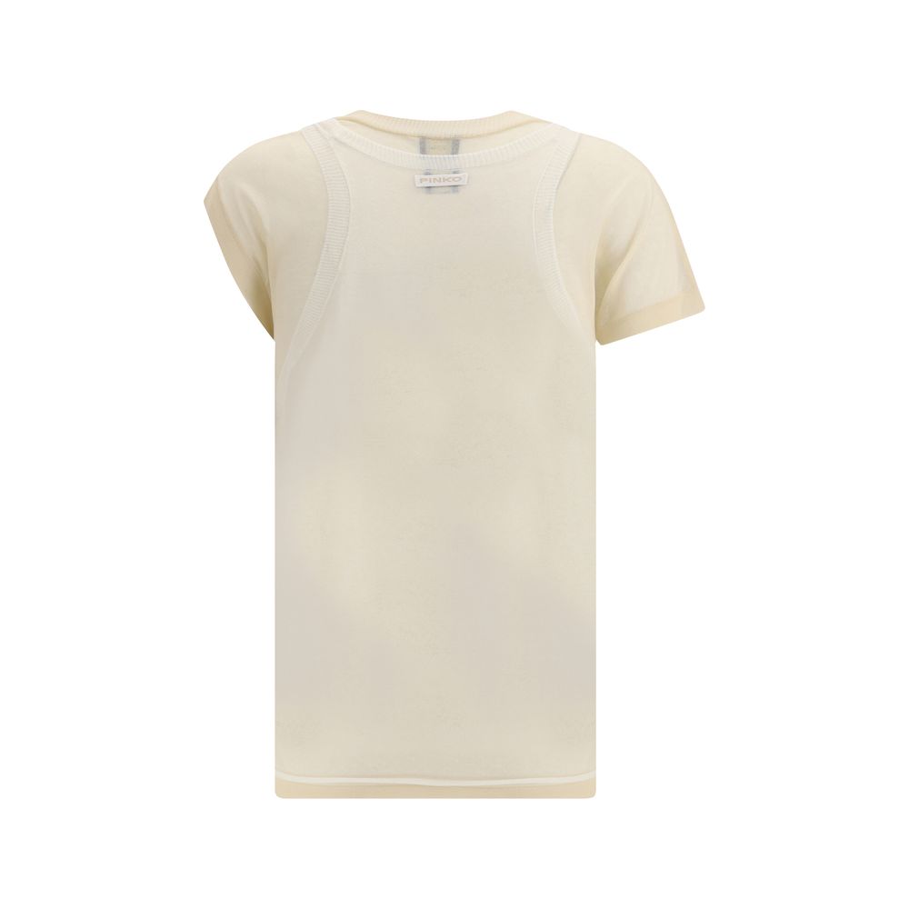 PINKO Knitted T-Shirt -   -  PINKO.