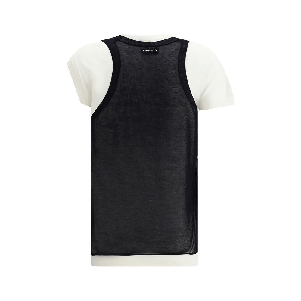 PINKO Knitted T-Shirt -   -  PINKO.