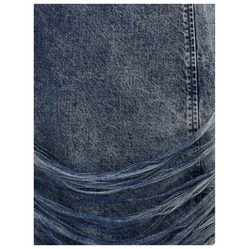 Diesel De-dra-short-fsg Mini Dress in denim -   -  Diesel.