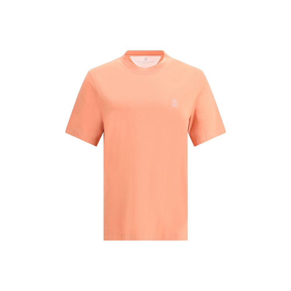 Brunello Cucinelli Logoed T-Shirt -   -  Brunello Cucinelli.