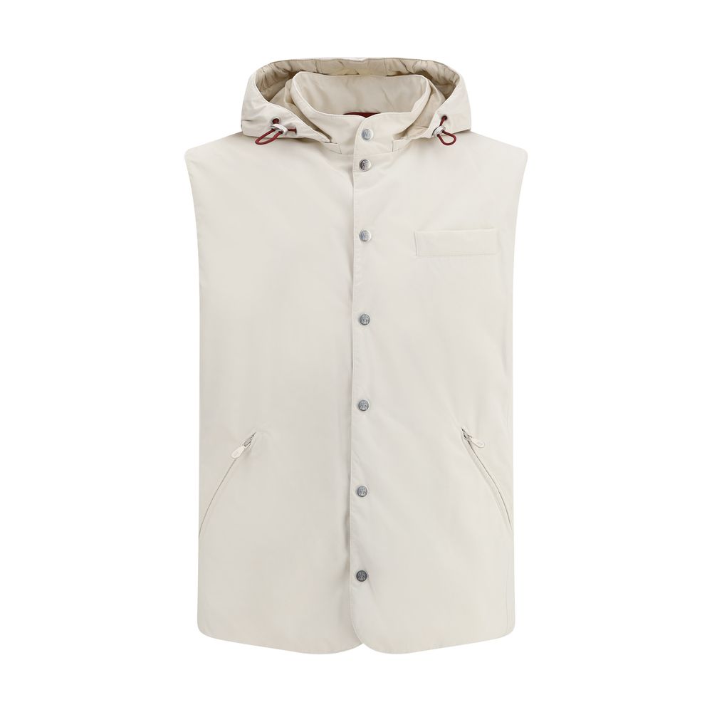 Brunello Cucinelli Water-repellent microfiber Vest -   -  Brunello Cucinelli.