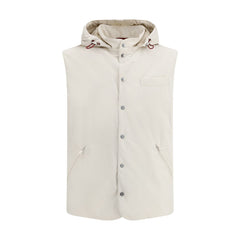 Brunello Cucinelli Water-repellent microfiber Vest -   -  Brunello Cucinelli.
