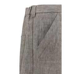 Brunello Cucinelli Linen Pants -   -  Brunello Cucinelli.