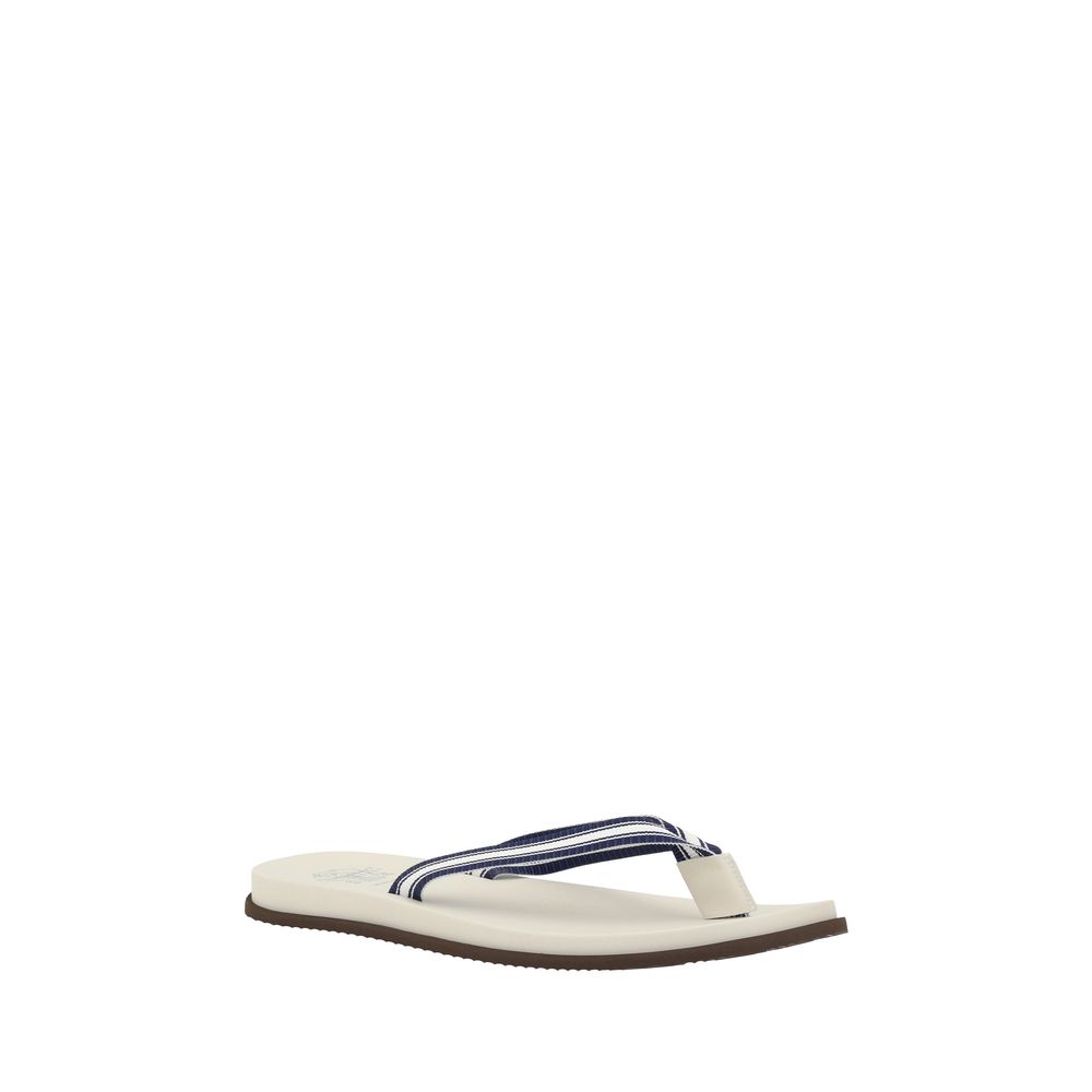 Brunello Cucinelli Thong Slippers -   -  Brunello Cucinelli.