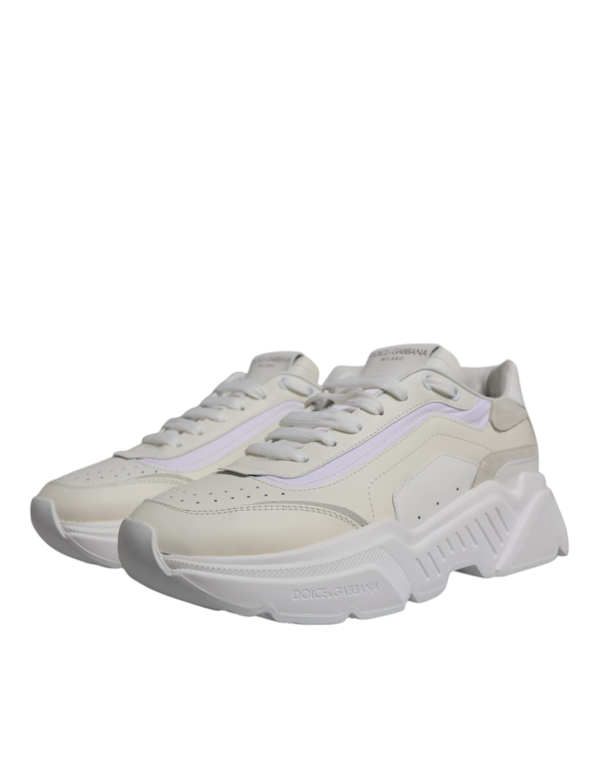 Dolce & Gabbana White Daymaster Low Top Sneakers Shoes -   -  Dolce & Gabbana.