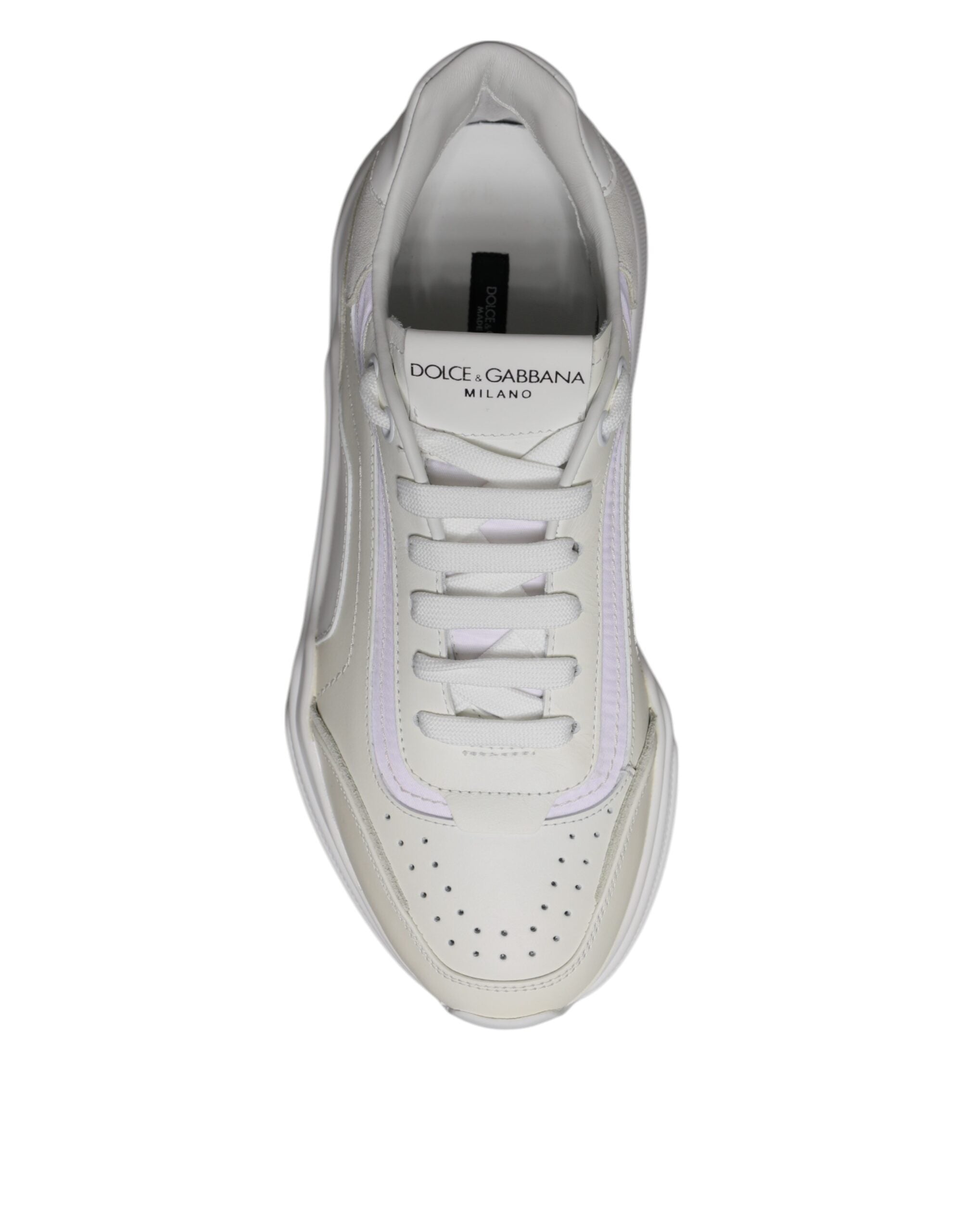 Dolce & Gabbana White Daymaster Low Top Sneakers Shoes -   -  Dolce & Gabbana.