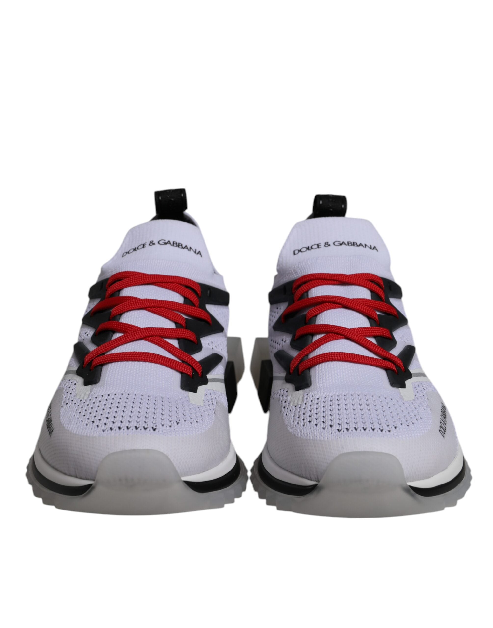 Dolce & Gabbana White SORRENTO Sport Stretch Sneakers Shoes -   -  Dolce & Gabbana.