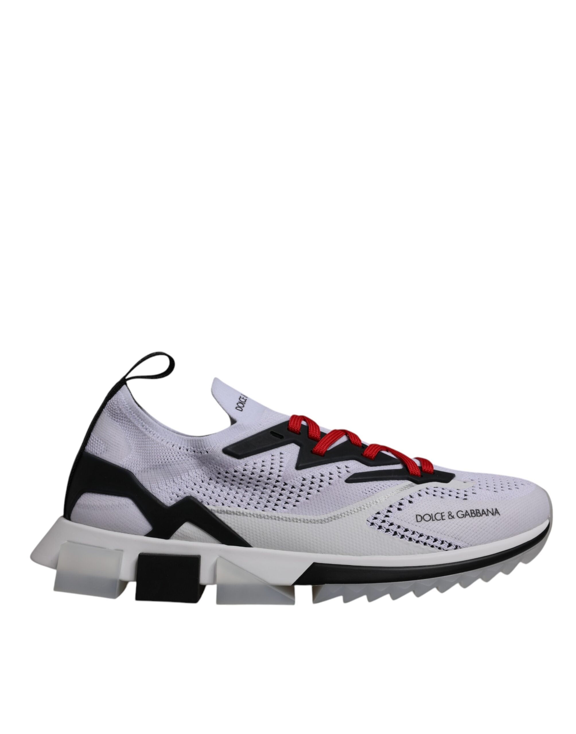 Dolce & Gabbana White SORRENTO Sport Stretch Sneakers Shoes -   -  Dolce & Gabbana.