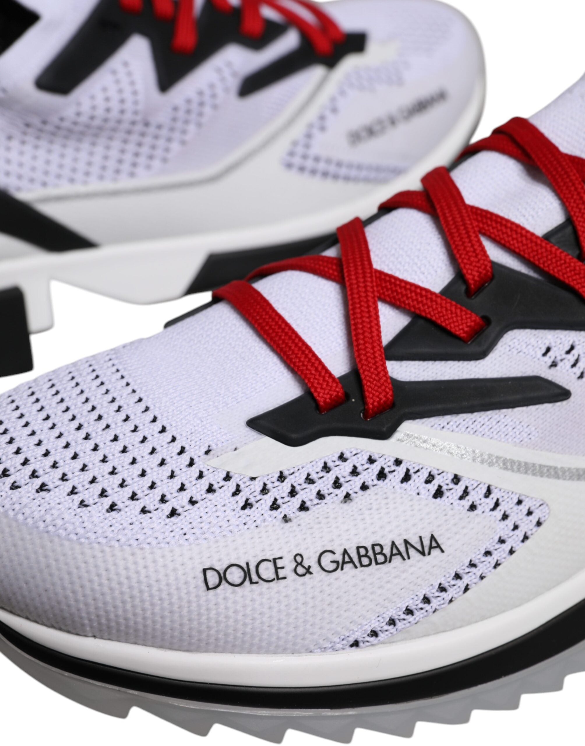 Dolce & Gabbana White SORRENTO Sport Stretch Sneakers Shoes -   -  Dolce & Gabbana.
