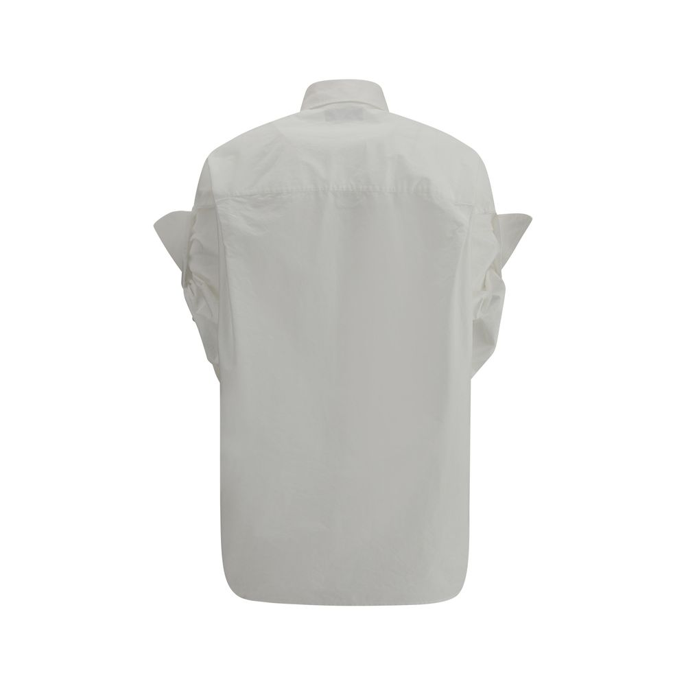 Balenciaga Oversized Shirt with short sleeves -   -  Balenciaga.